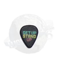 Win C. Studio Legendary Pacifist Singer: Guitar Pick (Get Up Stand Up)