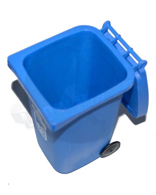 Plastic Recycling Trash Can (Blue) #2