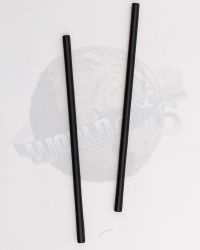 Escrima Combat Sticks x 2 (Black)