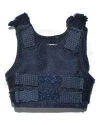 Police Flak Body Armor Vest With velcro Closures (Blue)