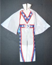 Rare & Hard To FindEvel Knievel Overalls & Cape Outfit Set