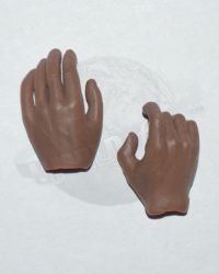 Right Trigger & Left Relaxed Hand Set (Brown Skinned)
