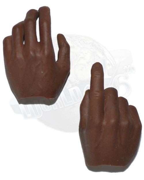 Trigger Hand Set (Brown Skinned)