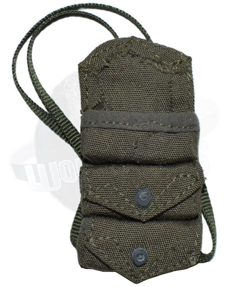 DiD Toys WWII US Army Triple First Aid Pouch (OD)
