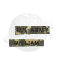 Dragon Models Ltd. US Army EOD "William": Patch Set (Williams & US Army)