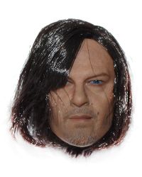 The Walking Dead Daryl Headsculpt With Rooted Hair