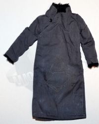 Unknown Manufacturer Long Overcoat (Grey, Blue)