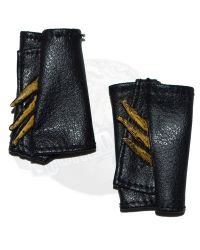 Wrist Gauntlet Vambraces With Bone Spikes