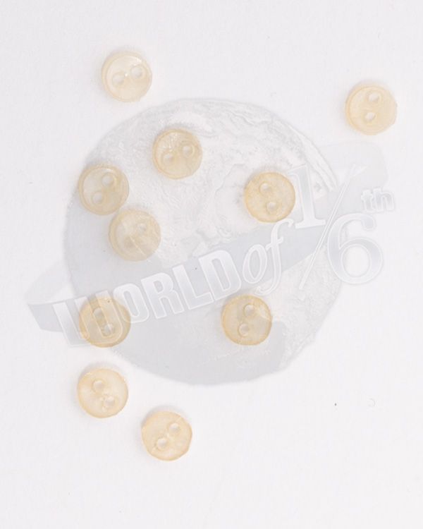 Micro Buttons x 10 (Tan)