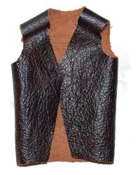 World of One Sixth Originals Leather Viking Vest (Brown)