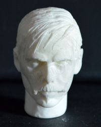 Tombstone Johnny Ringo Head Sculpt (Unpainted)