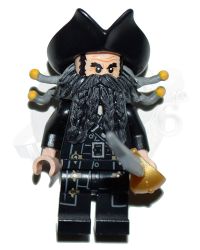 Lego Pirates of the Carribean Blackbeard Figure