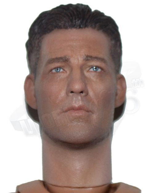 DiD WWII US 2nd Ranger Battalion Private First Class Reiben: Head Sculpt with Figure Body
