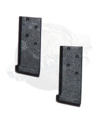 Art Figures The Mercenary: Shortened Pistol Magazines x 2 (Black)