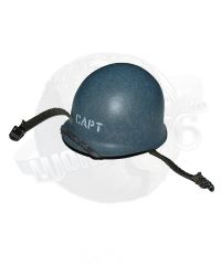 Alert Line WWII U.S.NAVY Destroyer Commander: M1 Helmet (Gray with Captain Markings)