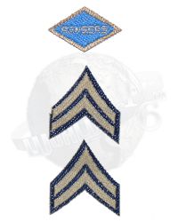 Alert Line WWII U.S. Army Uniform: Rangers Patch & Corporal Stripes