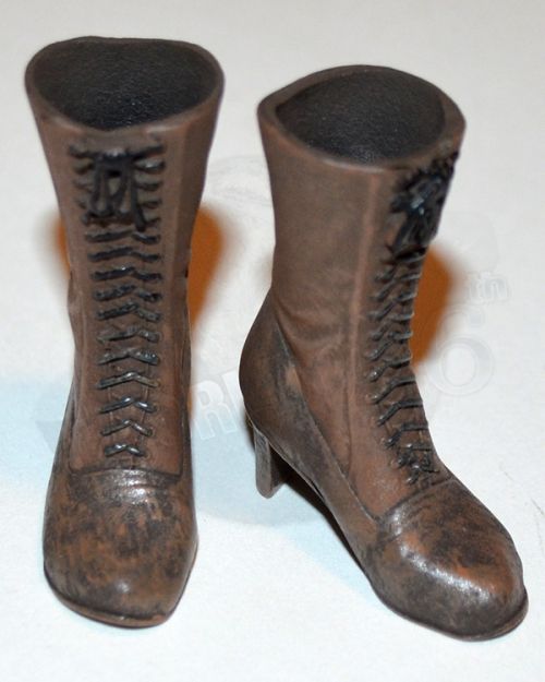 Asmus Toys The Hateful 8 Series Daisy Domergue: Tall Western Boots (Brown)