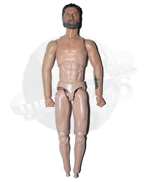 BBK Hard Boiled: Head Sculpt With Tattooed Figure Body #2