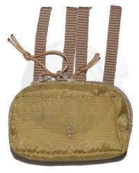 DamToys Operation Red Wings Navy SEALS SDV Team 1 Leader: MLCS General Purpose, First Aid Pouch (Tan)
