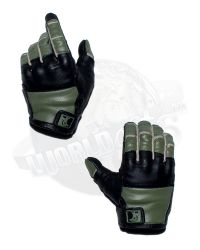 Dam Toys 1st SFOD-D Combat Applications Group Gunner: Left Trigger Gloved Hand Set