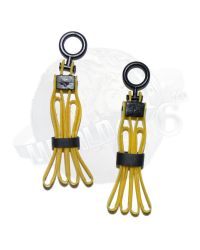 Dam Toys 31st Marine Expeditionary Unit Force Reconnaissance Platoon: Restraint Plastic Flex Cuffs x 2 (Yellow)
