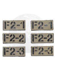 Dam Toys 31st Marine Expeditionary Unit Force Reconnaissance Platoon: Patch Set x 6