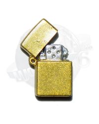 Dam Toys Gangster Kingdom Diamond D Angelo: Functional Zippo Lighter (Gold)