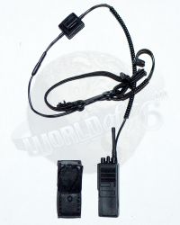 Dragon Models Ltd. Bad Boys: Motorola Radio Headset With Pouch (Black)