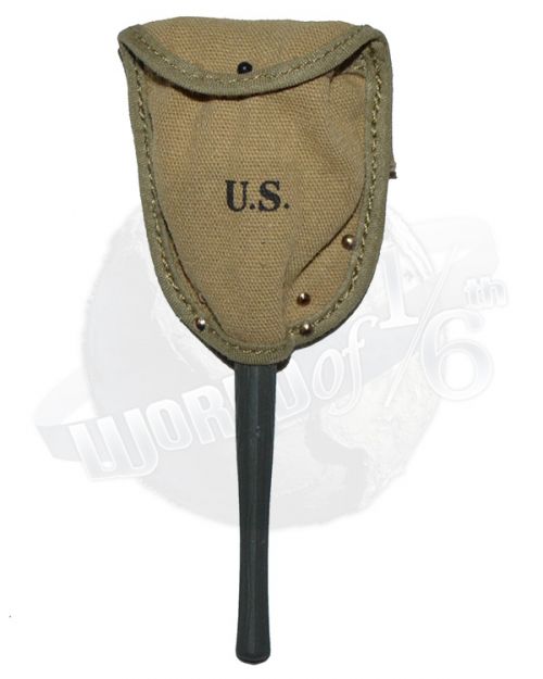 FacePool US Ranger Captain Miller France 1944: M43 Folding Entrenching Tool With Pouch