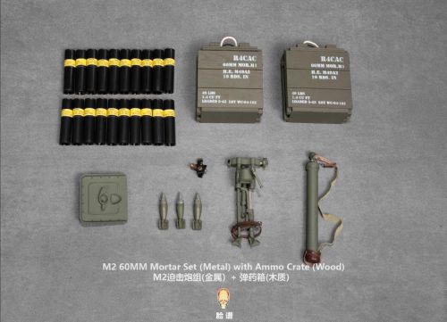 Facepool Merrielll USMC Mortar Team SNAFU Peleliu: Mortar Accessory Set