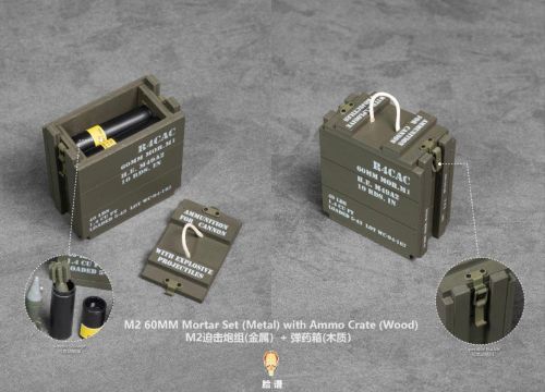 Facepool Merrielll USMC Mortar Team SNAFU Peleliu: Mortar Accessory Set #4