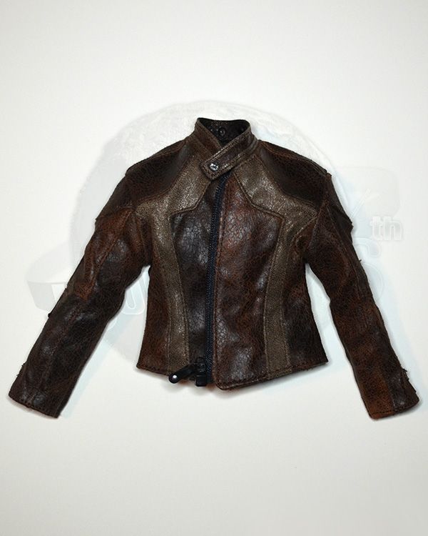 New Low Price!  Dam Toys Gangsters Kingdom Diamond 5 Ralap + Ghost: Leather Jacket (Brown)