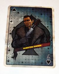 Gangsters Kingdom Spade 7 "Harry": Playing Card