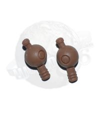 Hot Toys Roadblock: Wrist Pins (Brown)