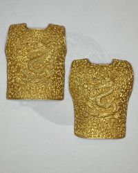 Kunch Toys Golden Armor Warrior: Chest Protector (Front & Back) Assembly Required