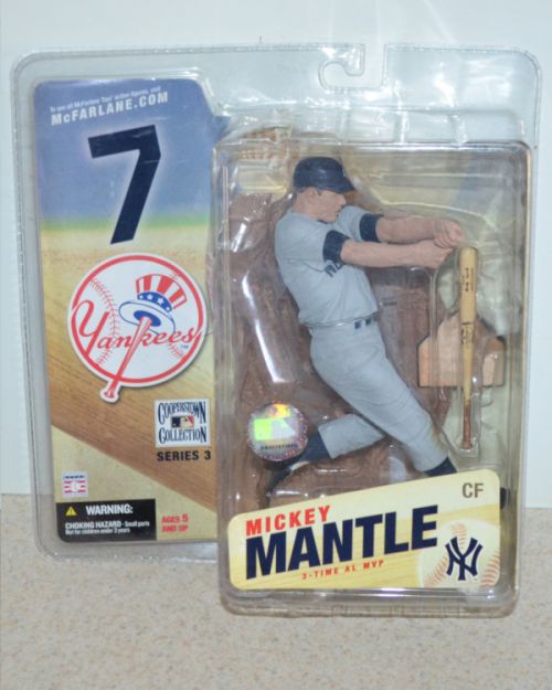 McFarlane Toys Cooperstown Collection Series 3: New York Yankees Mickey Mantle