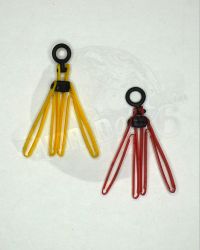 MC Toys PMC Private Military Contractor & Dog: Plastic Handcuffs x 2 (Red & Yellow)