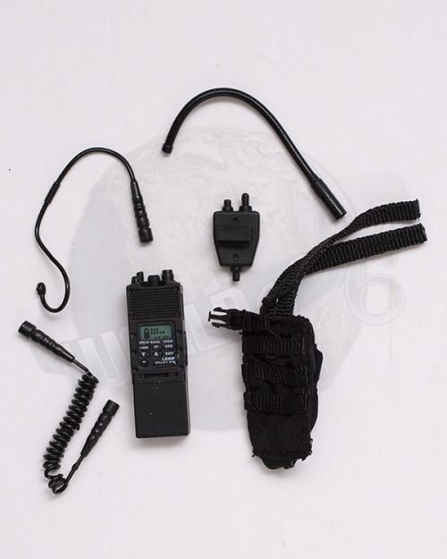 Mini Times CIA Armed Agents: AN/PRC 148 Radio With MBITR Radio With Earpiece & PTT & PRC 148 Radio Pouch 