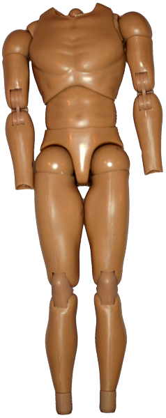 Play Toy The Terrorist: Figure Body (No Hands, Feet)