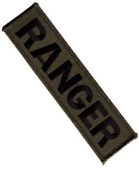 1:1 Scale US Army Modern Ranger Embroidered Patch