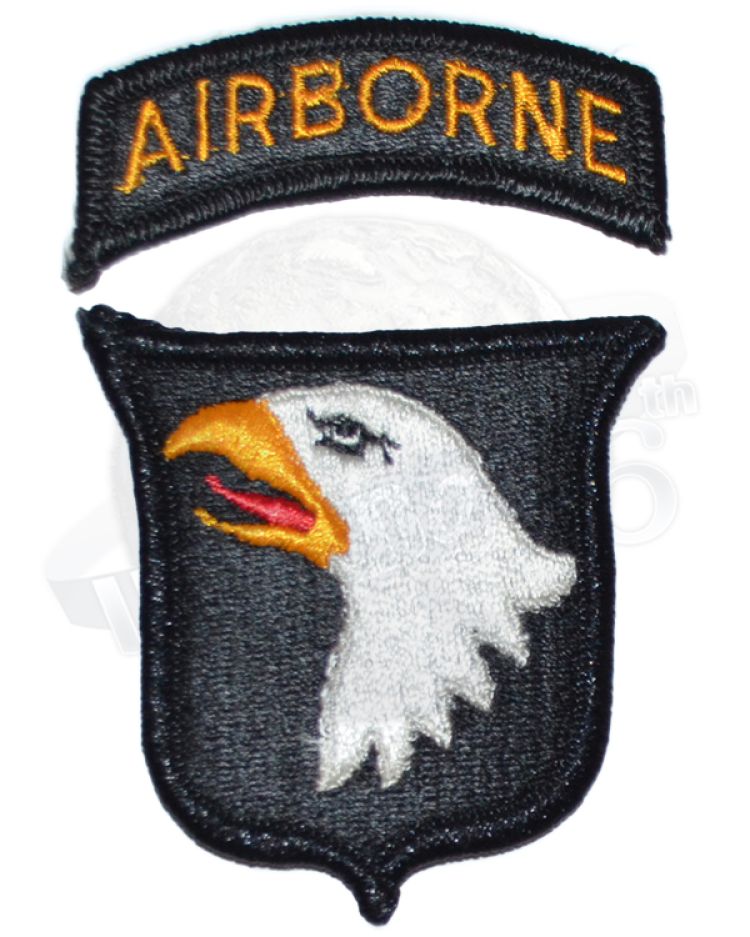 1:1 Scale Authentic WWII 101st Airborne Embroidered Patch