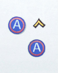 DiD George S. Patton: Army Patches