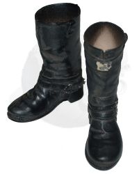 Premier Toys Wasteland Gladiator: Motorcycle Boots (Adhesive on Left Boot)