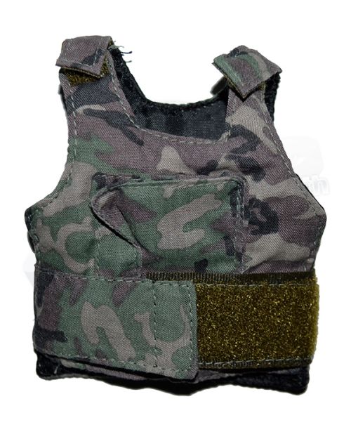 Dragon Models Ltd. Terry Flak Body Armor Vest (Woodland)