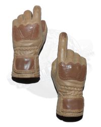 Toy Soldier Molded Nomex Gloved Hand Set (Tan)