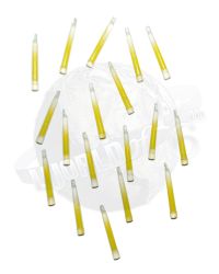 Toy Soldier Cyalume Chemical Light Sticks x 18 (Yellow)
