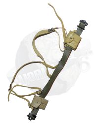 Dragon Models Ltd. US Army Molded Web Belt With M1911 Magazine, Carbine Pouches & Suspenders