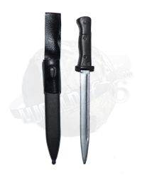 Dragon Models Ltd. Axis Bayonet (Black Handle) & Molded Sheath (Black)
