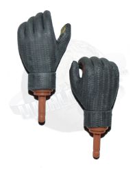 Dragon Models Ltd. Axis Gloved Hand Set With Wrist Pins (Gray)