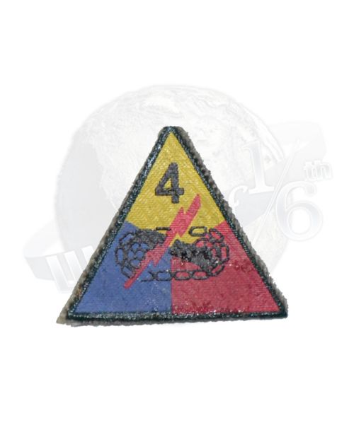 Dragon Models Ltd. WWII US Army Tanker 4th Armored Division “Breakthrough” Patch